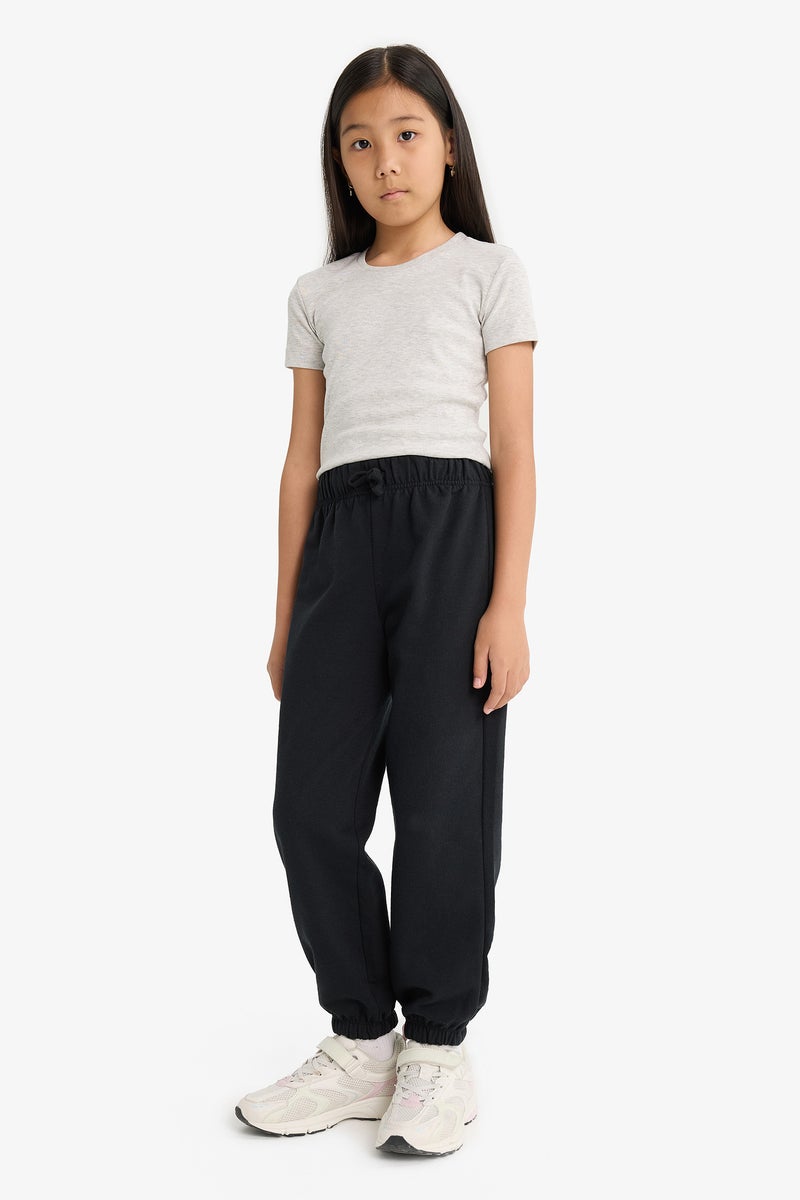 DeFacto Black Girl Girl 2 Piece Sweatpants Casual - Image 3